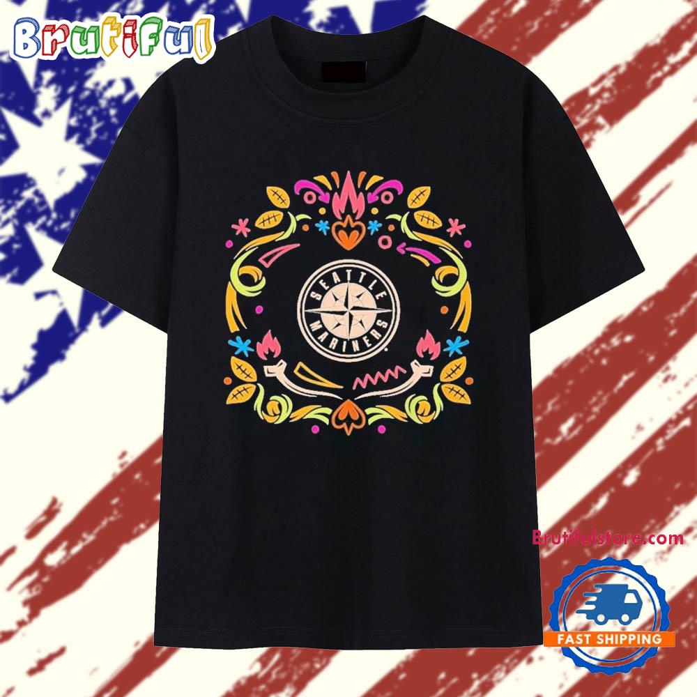 Seattle Mariners Dia de los Muertos MLB Celebration 2025 Vintage T Shirt