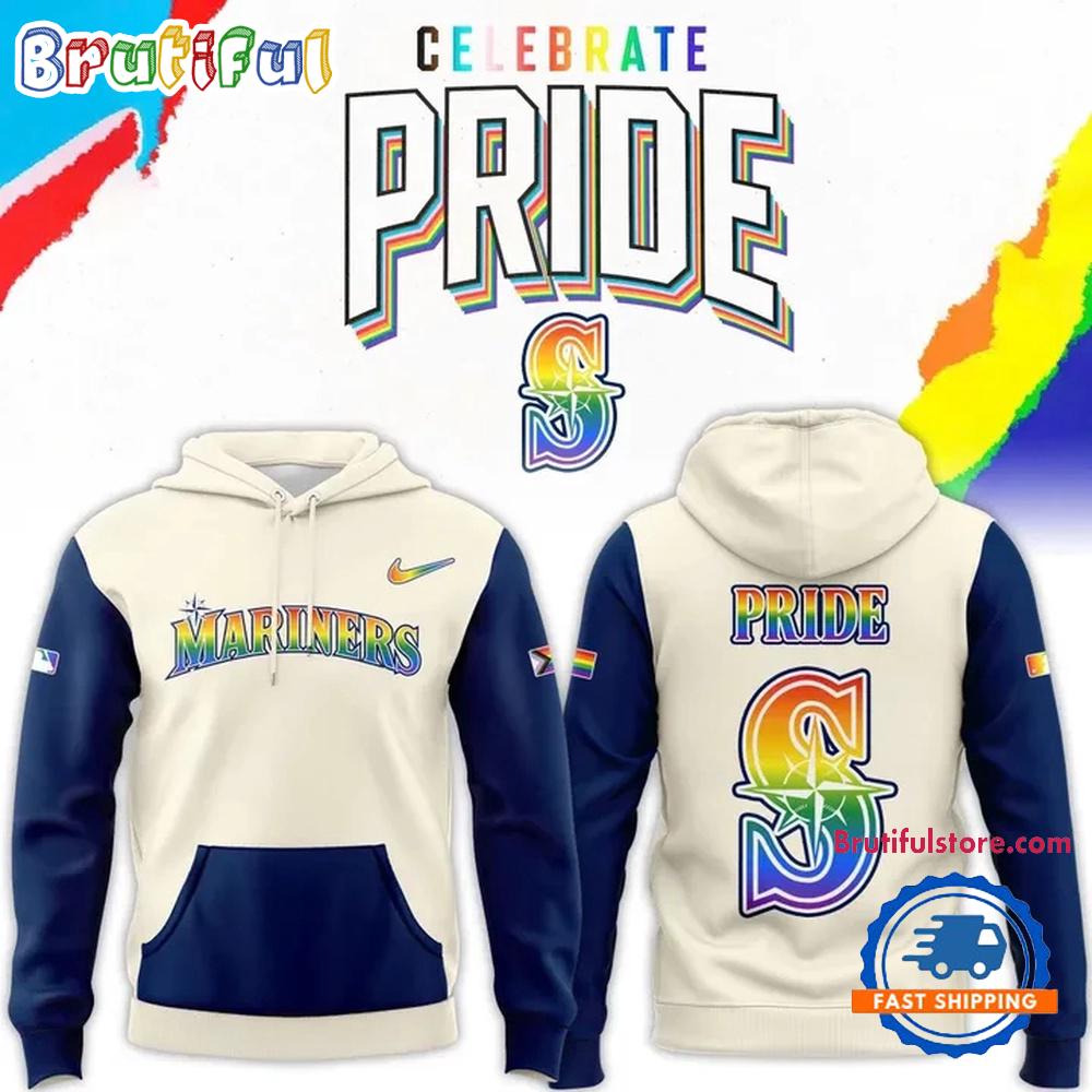 Seattle Mariners MLB x Happy Pride Month Limited Edition 2025 Hoodie Shirt