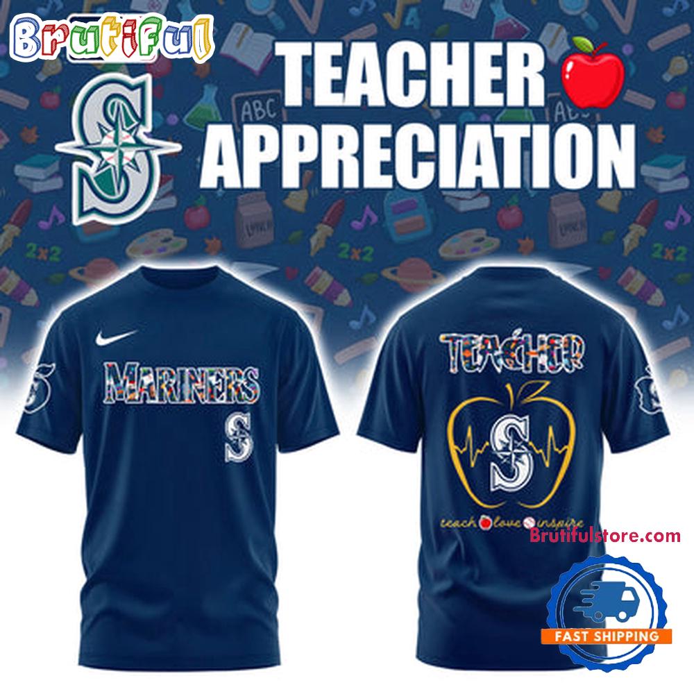 Seattle Mariners TEACHER NIGHT 2025 Limited 3D Shirt