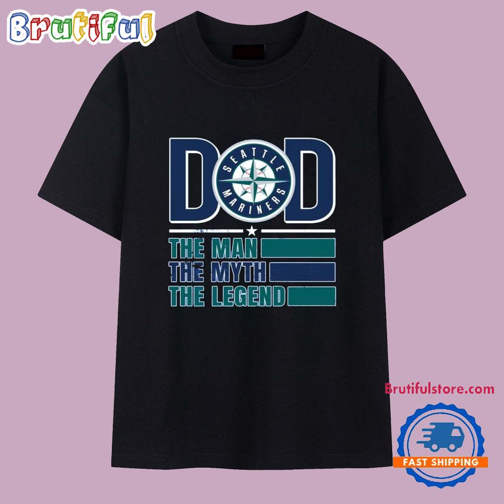 Seattle Mariners The Man The Myth The Legend 2025 T Shirt