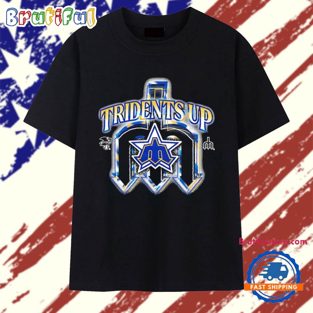 Seattle Mariners Tridents Up Logo T Shirt