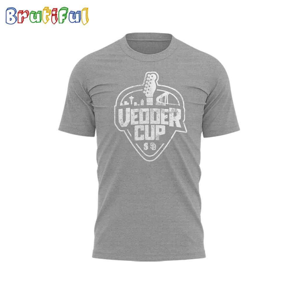 Seattle Mariners x Happy Vedder Cup 2025 Limited Edition Hoodie T-Shirt