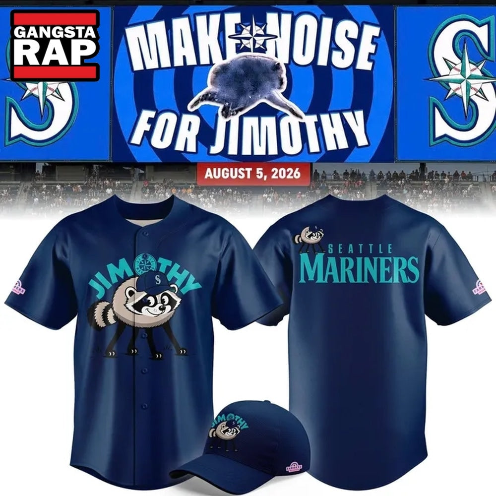 Seattle Mariners x Jimothy 2026 Limited Edition Baseball Jersey