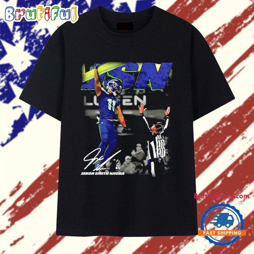 Seattle Seahawks Jaxon Smith-Njigba JSN Champions signature T Shirt