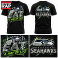 Seattle Seahawks Mike Macdonald Eat A Way Of Life 2026 Graphic T Shirt