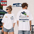 Seattle Seahawks NFL Kitty Burger Game Day Unisex 3D Shirt, Football New Design Shirt
