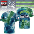 Seattle Seahawks NFL Sunday Legends Tie Dye 3D Shirt, Football New Design Shirt