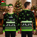 Seattle Seahawks Reindeer Snowflake Pattern Ugly Christmas Sweater