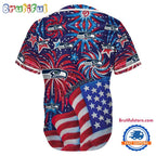Seattle Seahawks USA Flag Independence Day Baseball Jersey, Sport Team 4th of July Jersey