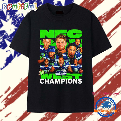 Seattle Seahawks Winning The Nfc West 2026 T Shirt