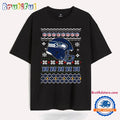 Seattle Seahawks Football Logo Team Helmet Merry Chritmas 2024 T Shirt