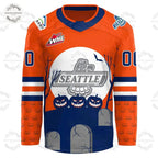 Seattle Thunderbirds Halloween Night Jerseys