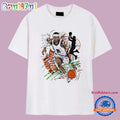 Shai Gilgeous Alexander Oklahoma City Thunder Signature Sketch Art T Shirt
