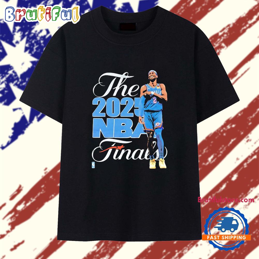 Shai Gilgeous-Alexander OKC Thunder the 2025 NBA Finals T Shirt