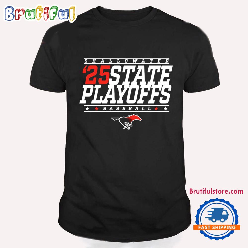 Shallowater Baseball ’25 State Playoff T Shirt