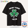 Shamrock Football St Patricks Day New York Jets NFL 2025 T Shirt