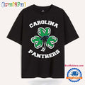 Shamrock St Patricks Day Carolina Panthers NFL 2025 T Shirt