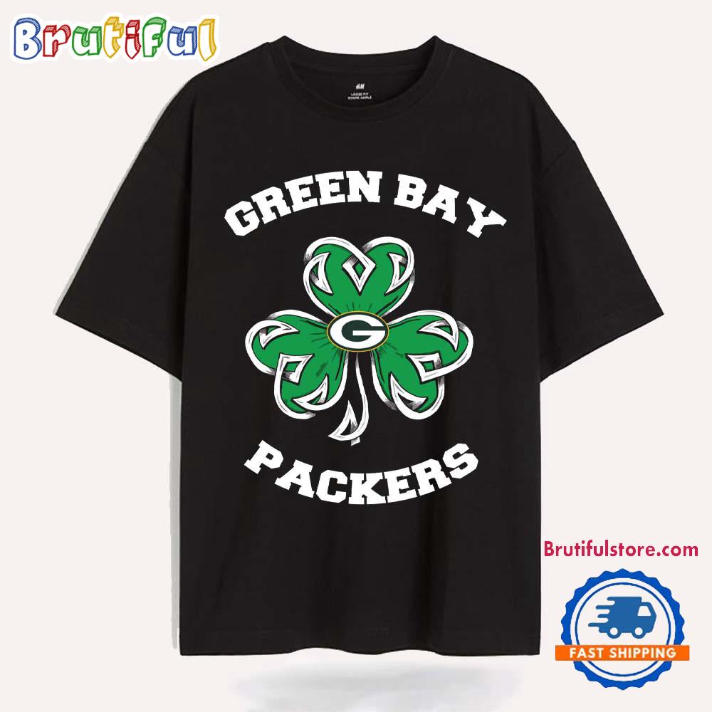 Shamrock St Patricks Day Green Bay Packers NFL 2025 T Shirt