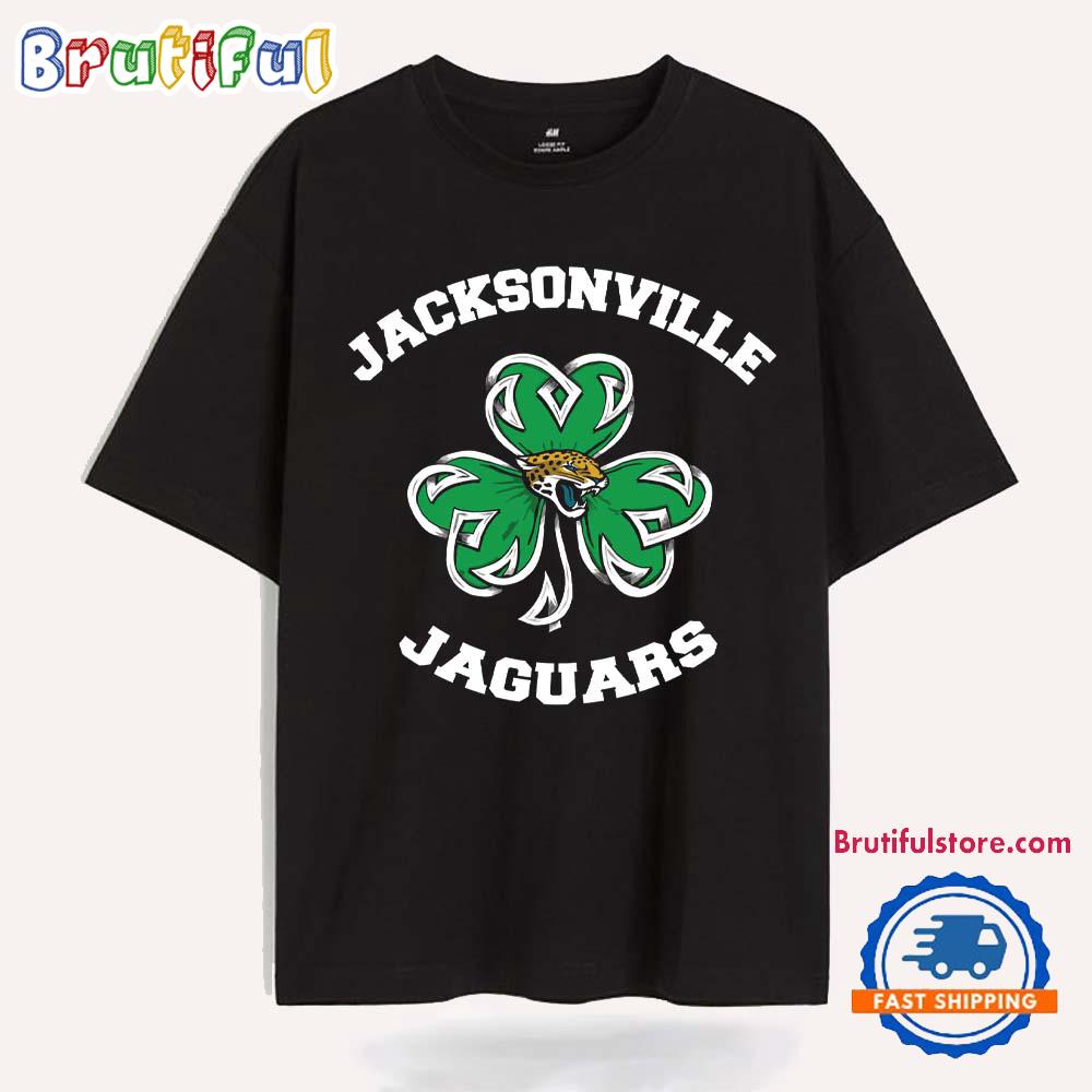 Shamrock St Patricks Day Jacksonville Jaguars NFL 2025 T Shirt