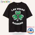 Shamrock St Patricks Day Las Vegas Raiders NFL 2025 T Shirt