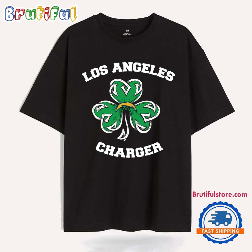 Shamrock St Patricks Day Los Angeles Chargers NFL 2025 T Shirt
