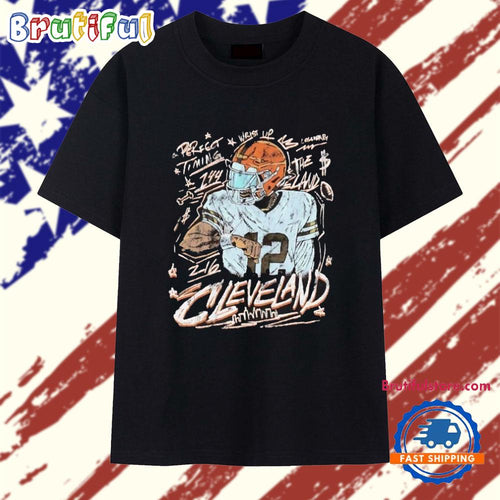 Shedeur Sanders Perfect Timing Cleveland Browns T Shirt