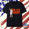 Shedeur Sanders Time To Be Legendary Football T Shirt