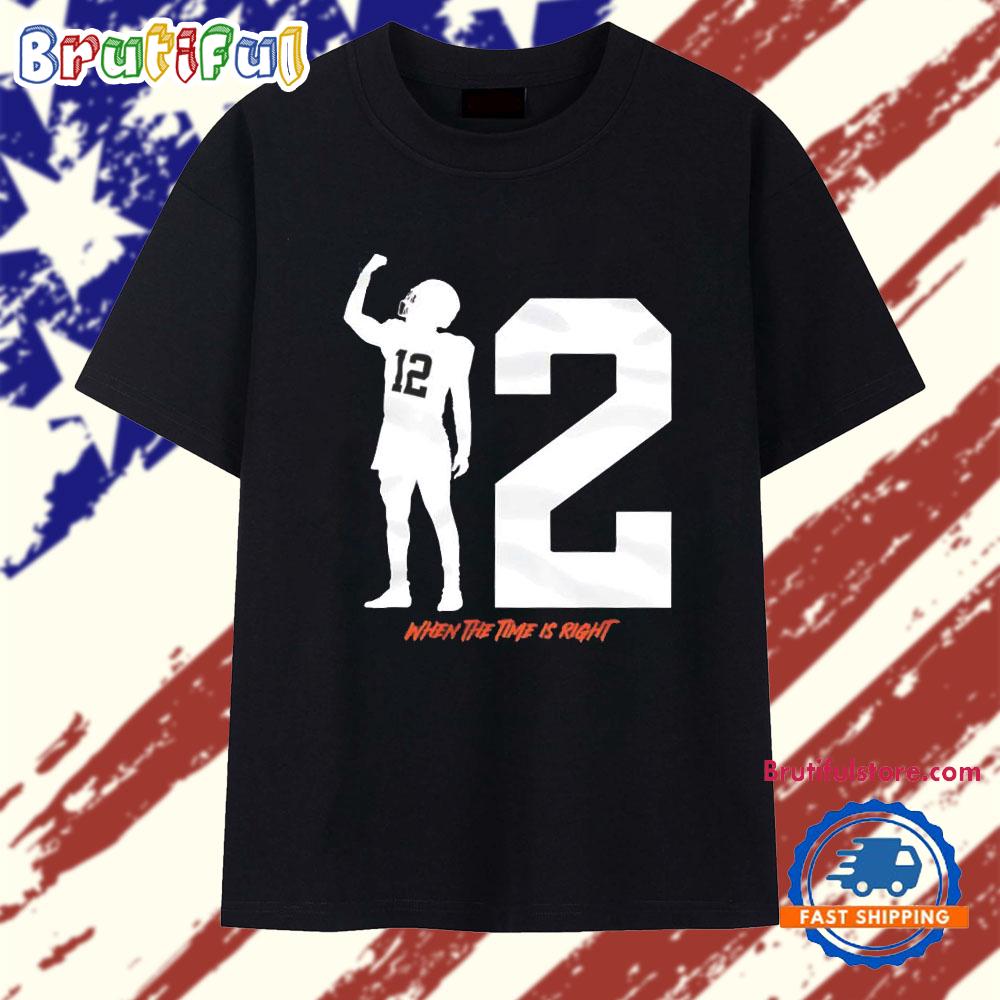 Shedeur Sanders When the Time is Right T Shirt
