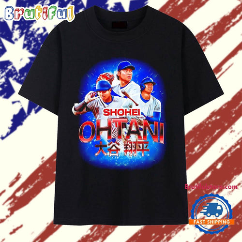 Shohei Ohtani Los Angeles Dodgers Designated Hitter Signature Graphic T Shirt