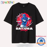 Shohei Ohtani Sakura Swings Cherry Blossoms Los Angeles Dodgers T Shirt