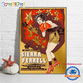 Sierra Ferrell September 28 2024 Charleston Municipal Auditorium Charleston WV Wall Art Poster Canvas