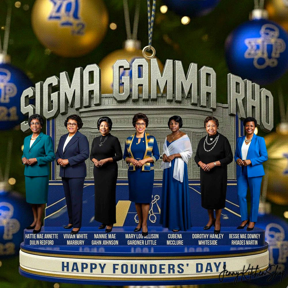 Sigma Gamma Rho Sorority Founders Ornament