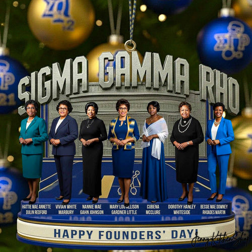 Sigma Gamma Rho Sorority Founders Ornament
