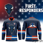 Sioux Falls Stampede 2026 First Responders Hockey Jersey