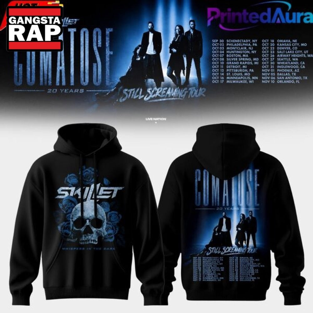 SKILLET COMATOSE 20 YEARS Hoodie T-Shirt