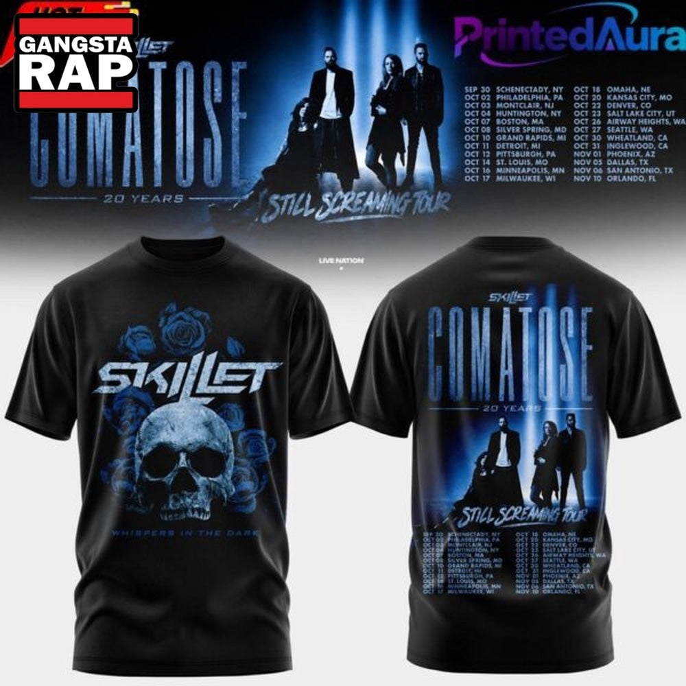 SKILLET COMATOSE 20 YEARS Hoodie T-Shirt
