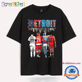Skubal Larkin Goff Cunningham Detroit Sports Team Skyline T Shirt