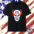 Skull Pete Alonso New York Mets Number 20 T Shirt