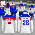 Slovak Men’s National Ice Hockey 2025-26 New Hockey Jersey
