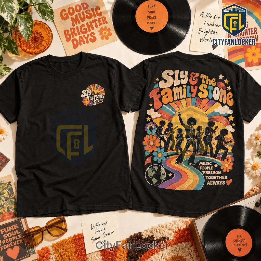 Sly and The Family Stone Retro Music Shirt