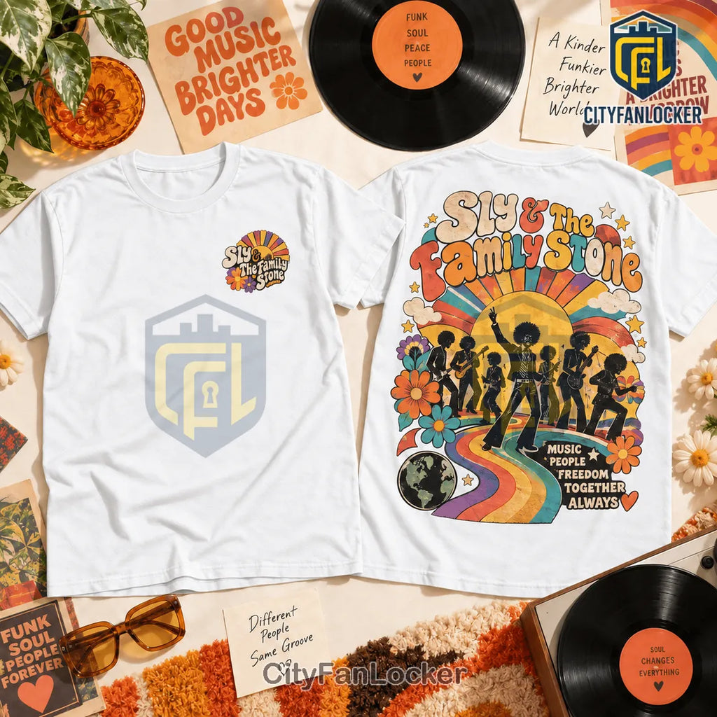 Sly and The Family Stone Retro Music Shirt