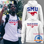 SMU Mustangs football BLUE BLOOD NEW BLOOD 2026 Hoodie T-Shirt