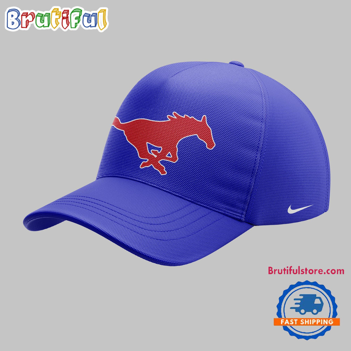 SMU Mustangs Football 2024 NCAA New Cap
