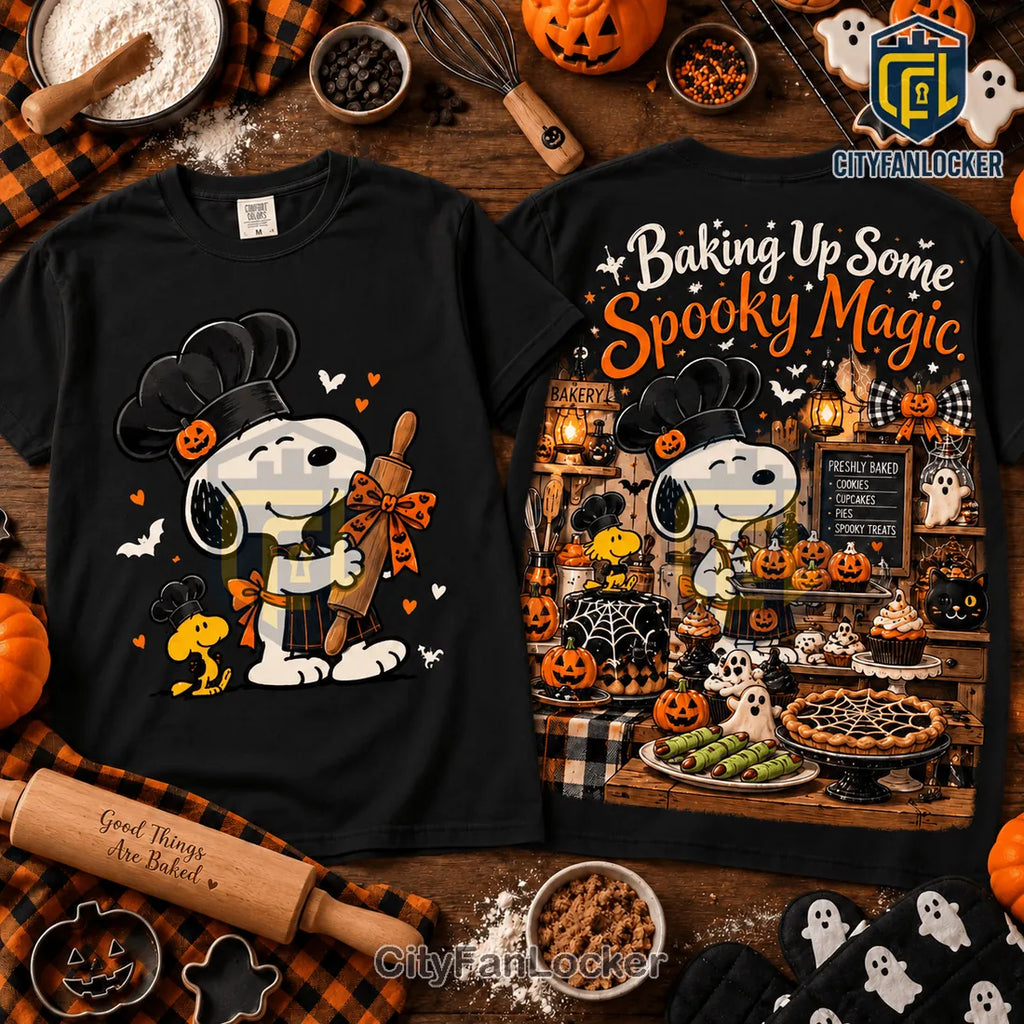 Snoopy Baking Halloween 2026 Shirt