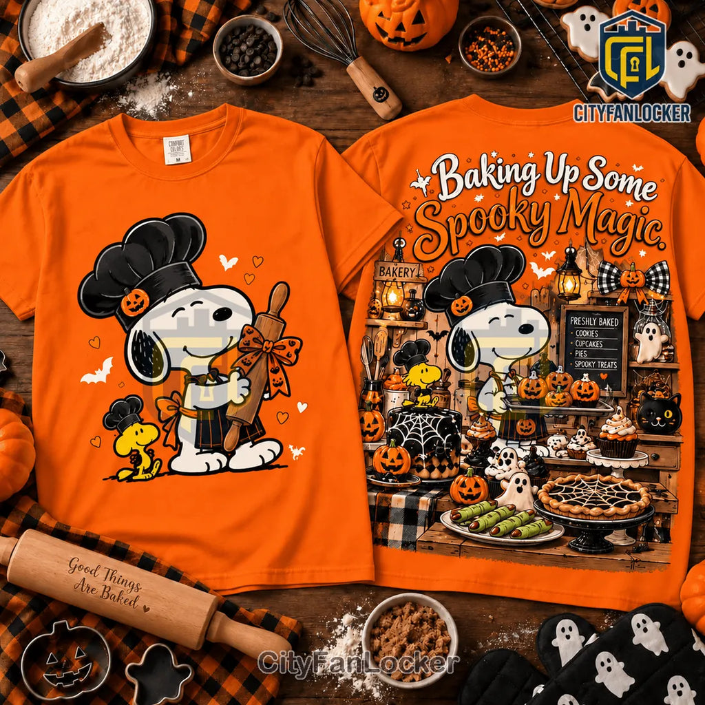 Snoopy Baking Halloween 2026 Shirt