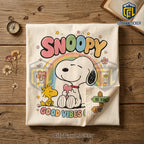 Snoopy Collect Moments Not Things Cotton T-Shirt