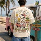 Snoopy Collect Moments Not Things Cotton T-Shirt