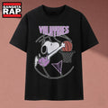 Snoopy Dunking Basketball Golden State Valkyries WNBA T Shirt , Music 2D Shirt