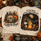 Snoopy Haunted Halloween Camp Shirt