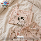 Snoopy Pink Martini Aesthetic Loungewear Set